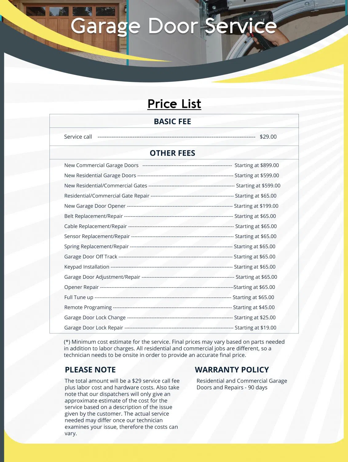 All County GarageDoor Repair Service DeLand, FL 386-222-1833